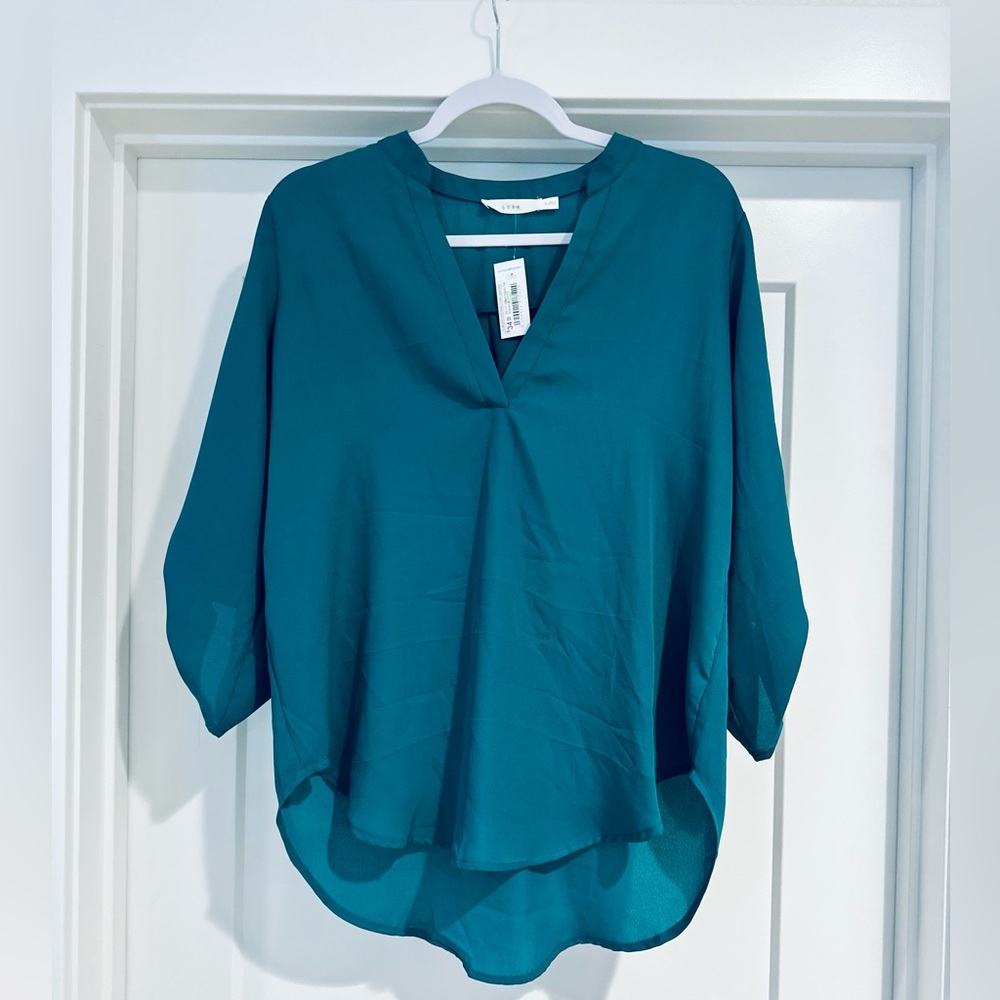 Lush Teal Blouse